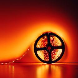 Tek Çipli Şerit Led-2835 (Amber)